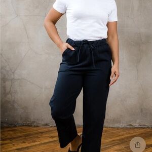 Able Women's Black Drawstring Pants